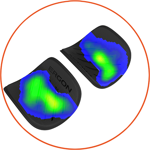 Poduszki do podłokietników Profile Design Race - Ergon CRT Arm Pads Race