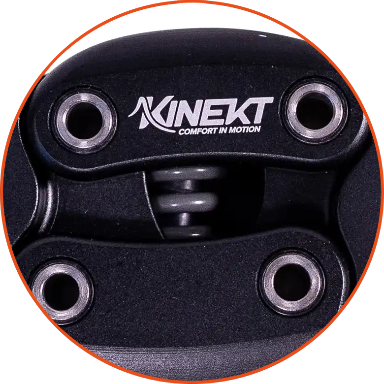 Wspornik kierownicy Kinekt 100mm x 31.8mm z kątem wzniesienia 30°