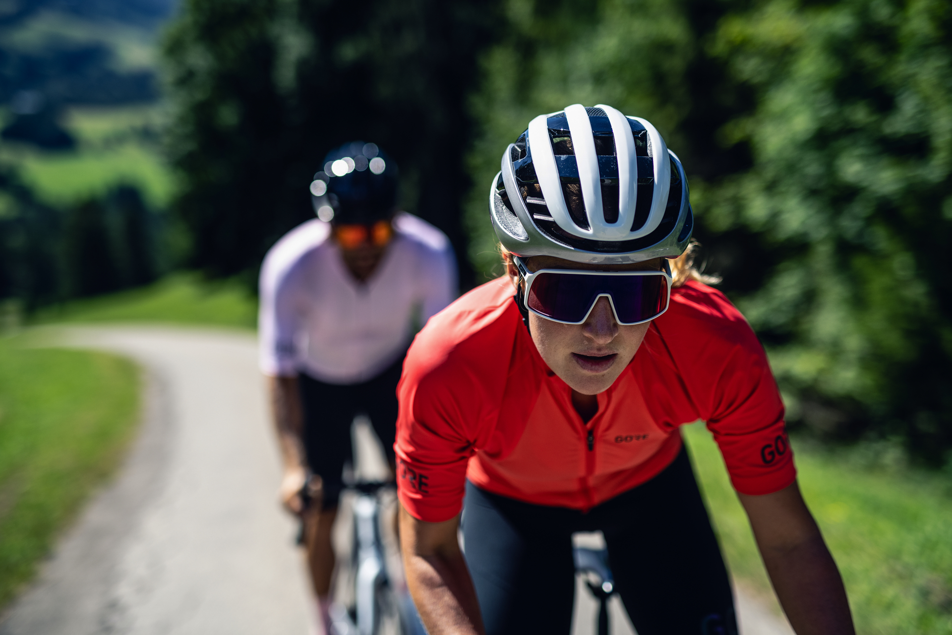 Kask rowerowy Abus AirBreaker Black Red