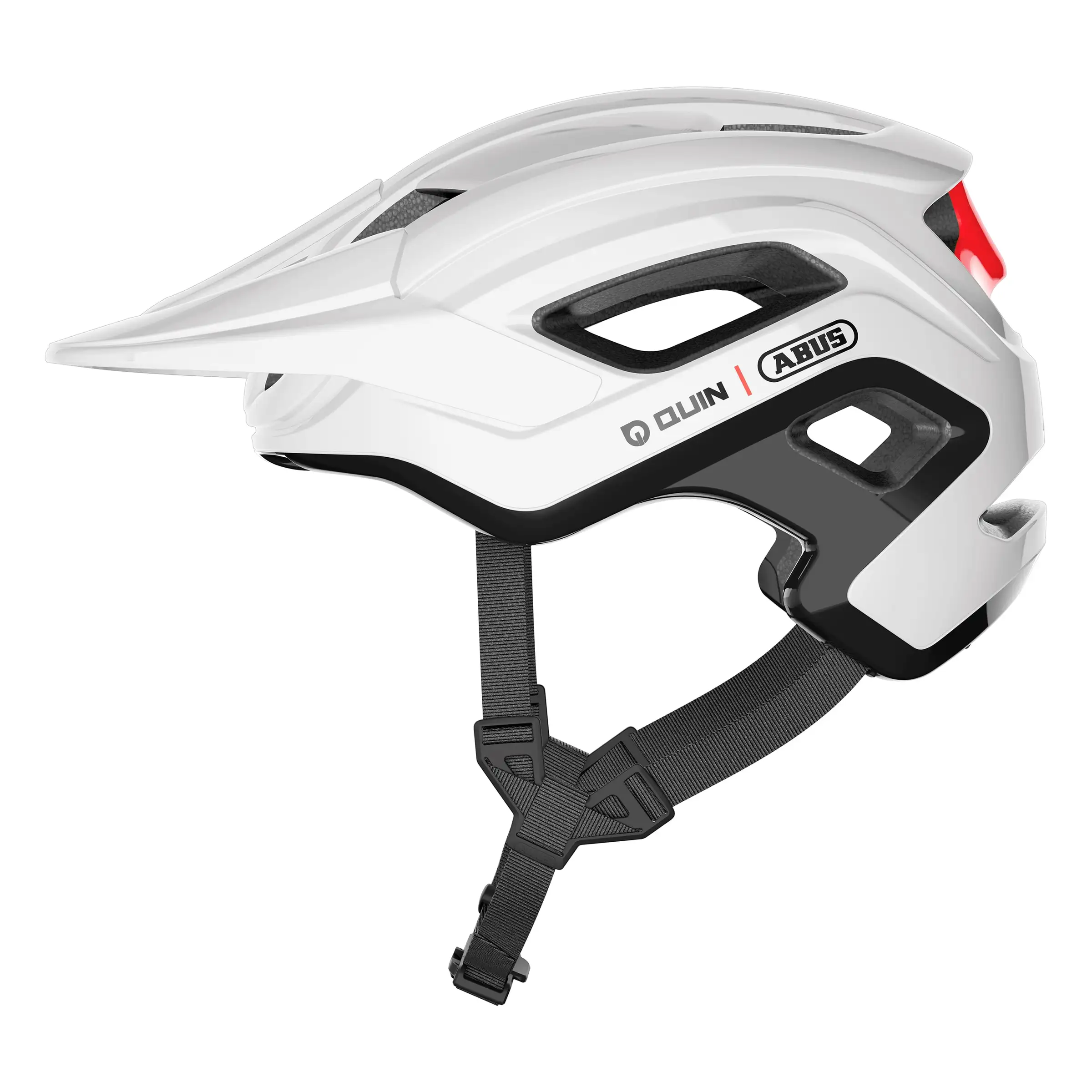 Kask rowerowy Abus CliffHanger QUIN Shiny White