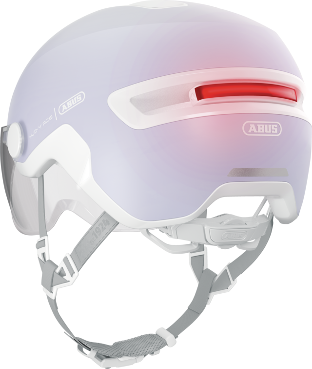 Kask rowerowy Abus HUD-Y ACE Pure Lavender