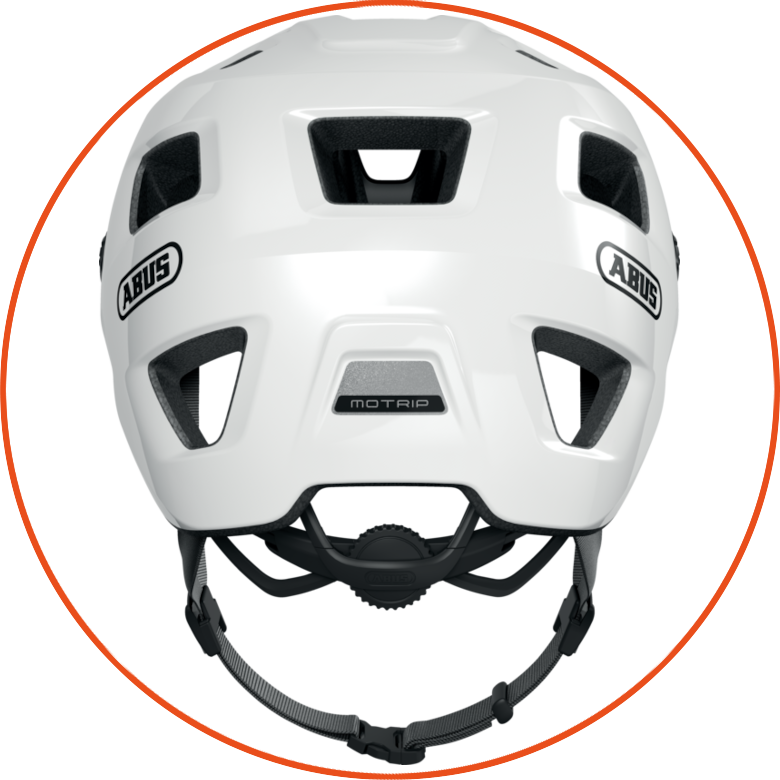 Kask rowerowy Abus MoTrip Shiny White