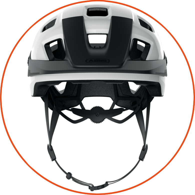 Kask rowerowy Abus MoTrip Shiny White