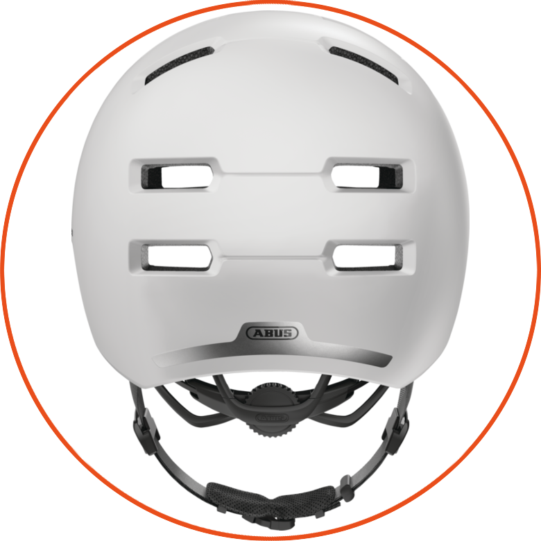 Kask rowerowy Abus Skurb Pearl White