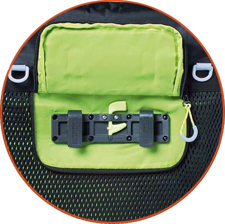 Pojedyncza sakwa rowerowa Basil Miles Daypack