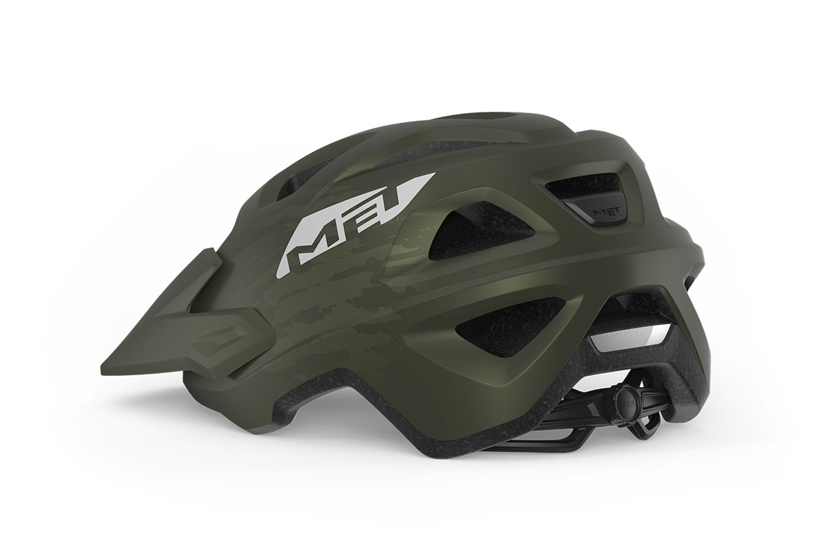 Kask rowerowy MET Echo Olive