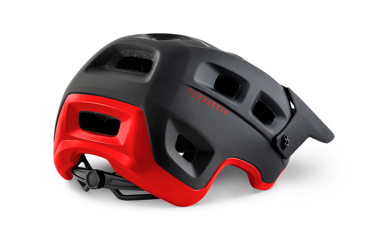 Kask rowerowy MET Terranova Black/Red