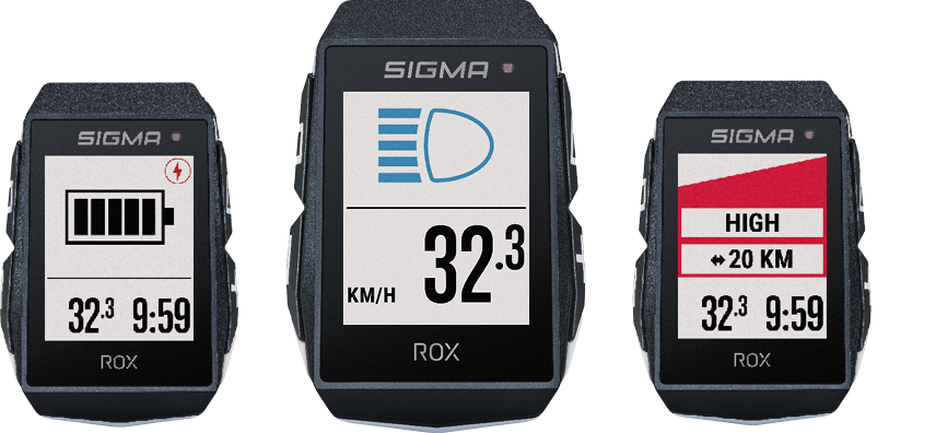 Licznik rowerowy Sigma Rox 11.1 Evo GPS Biały + HR set