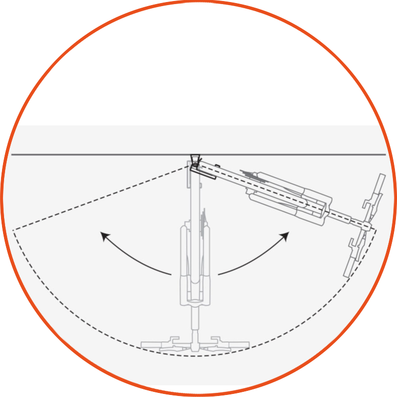 Wieszak ścienny na rower Topeak Swing-Up Bike Holder 1