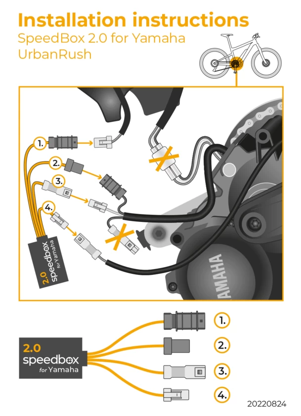 Chip tuning SpeedBox 2.0 for Yamaha UrbanRush