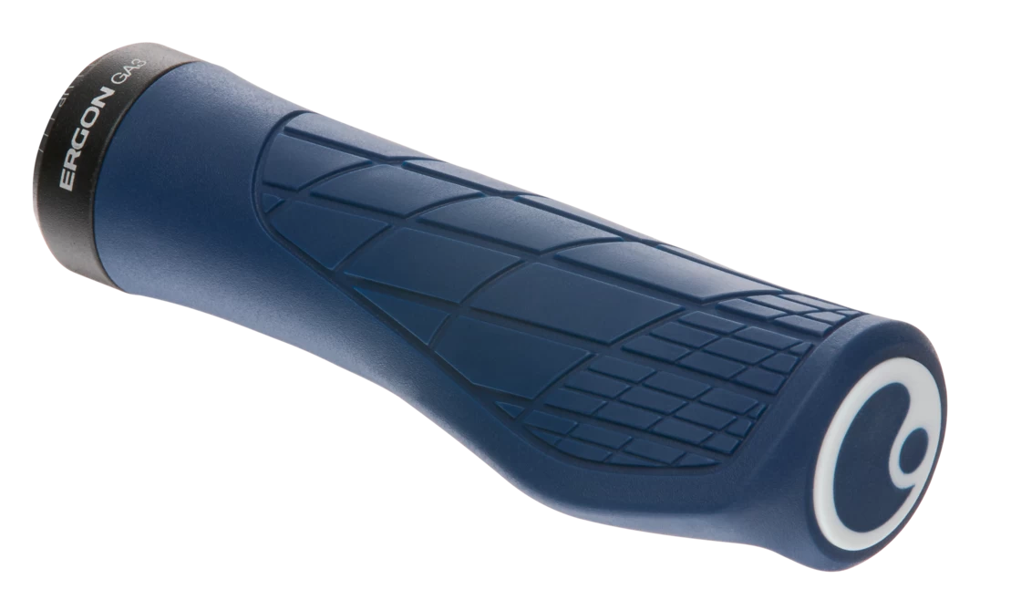 Chwyty rowerowe Ergon GA3 L Nightride Blue