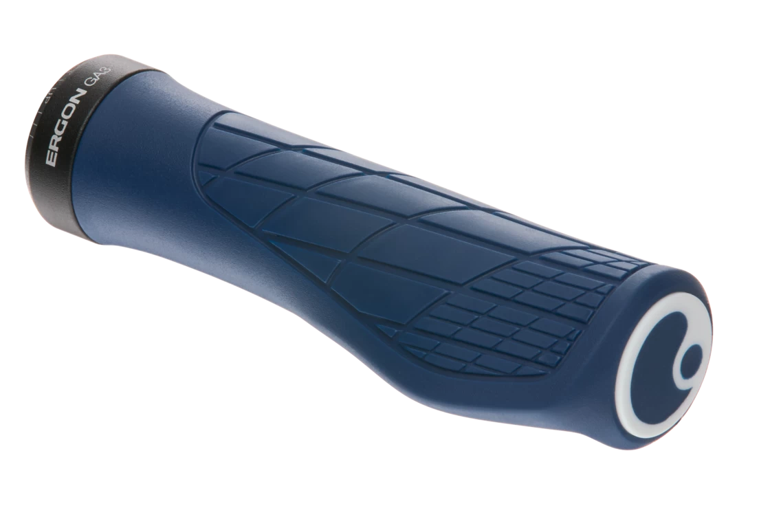 Chwyty rowerowe Ergon GA3 S Nightride Blue