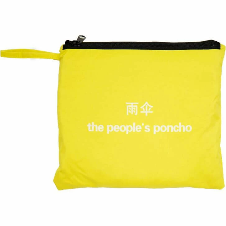 Dziecięce ponczo People's Poncho Kind Czerwony - M