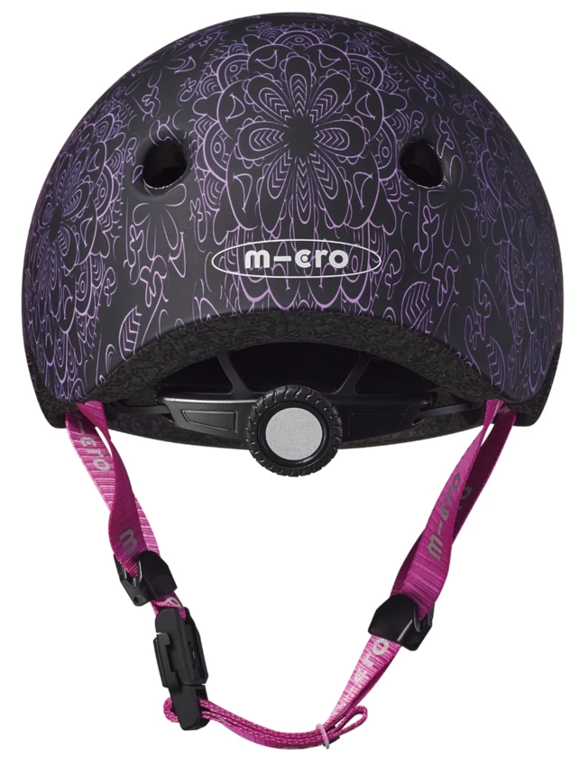 Dziecięcy kask na hulajnogę Micro Mandala Pink/Purple