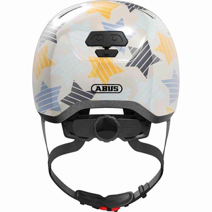 Dziecięcy kask rowerowy Abus Skurb Kid Grey Stars