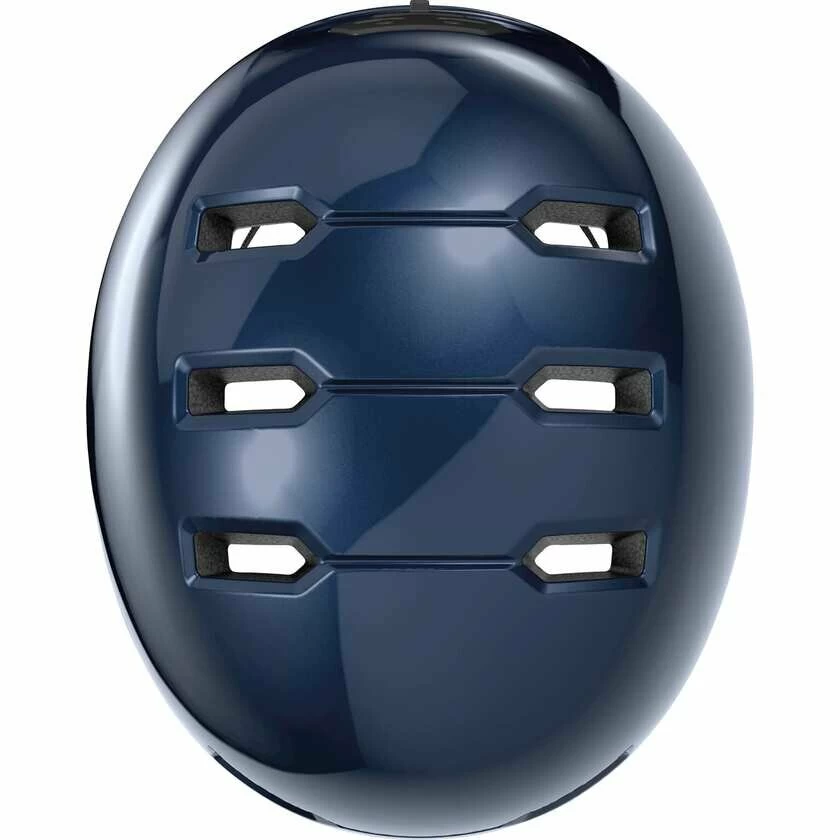 Dziecięcy kask rowerowy Abus Skurb Kid Midnight Blue