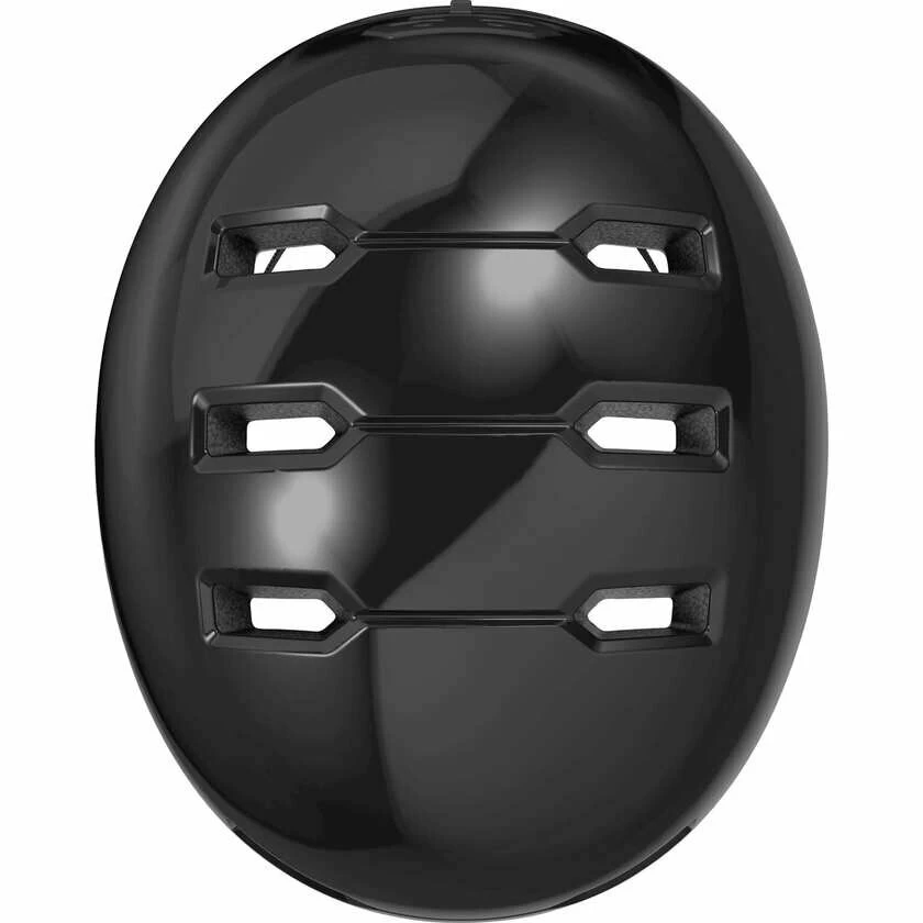 Dziecięcy kask rowerowy Abus Skurb Kid Shiny Black