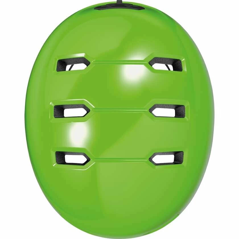 Dziecięcy kask rowerowy Abus Skurb Kid Shiny Green