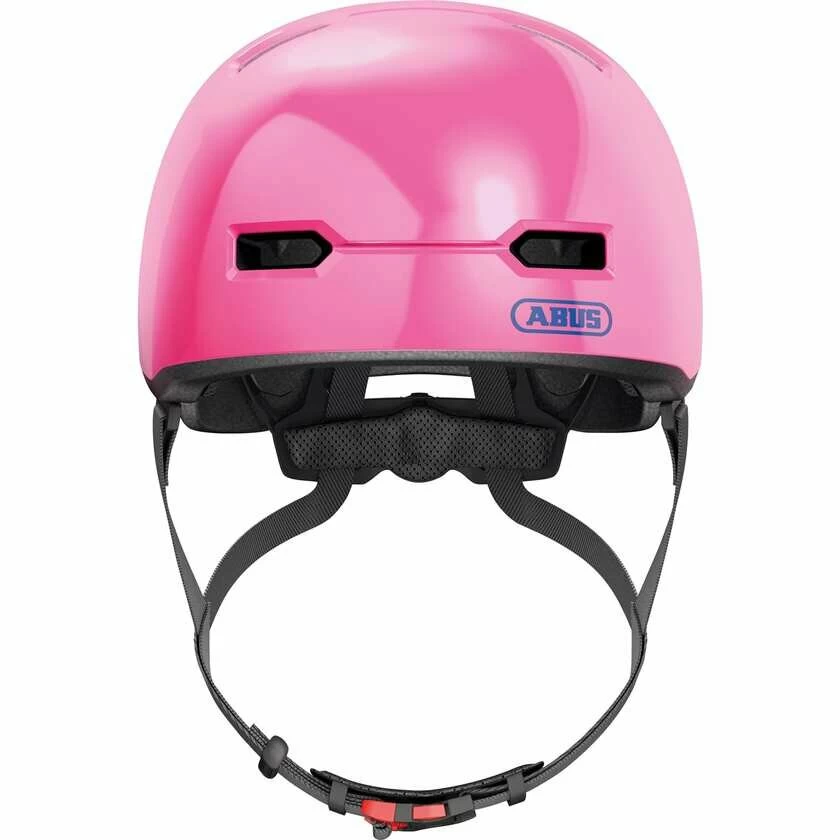 Dziecięcy kask rowerowy Abus Skurb Kid Shiny Pink