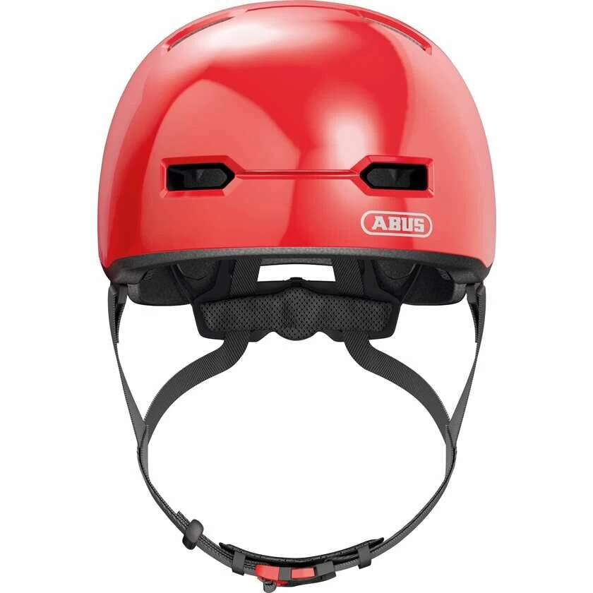 Dziecięcy kask rowerowy Abus Skurb Kid Shiny Red