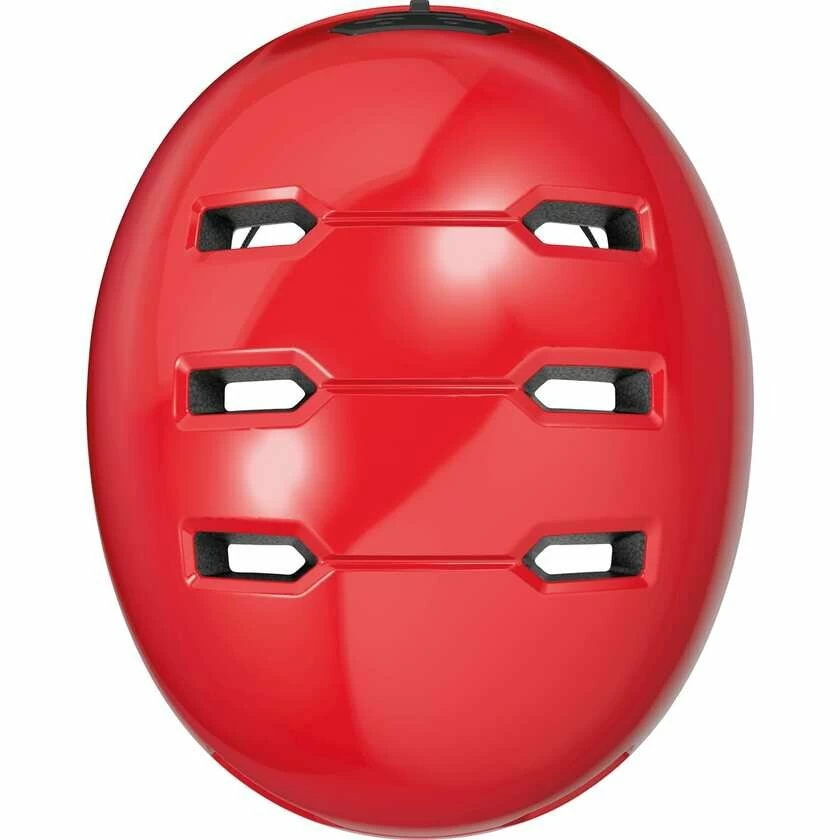 Dziecięcy kask rowerowy Abus Skurb Kid Shiny Red