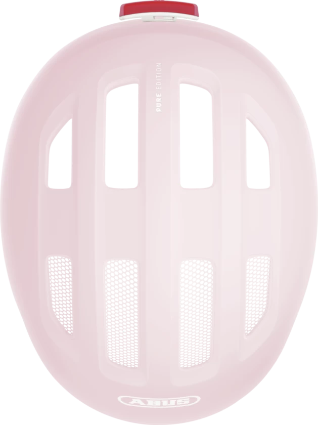 Dziecięcy kask rowerowy ABUS Smiley 3.0 ACE LED Pure Rose