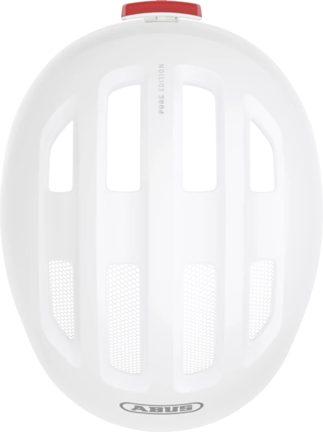 Dziecięcy kask rowerowy ABUS Smiley 3.0 ACE LED Pure White