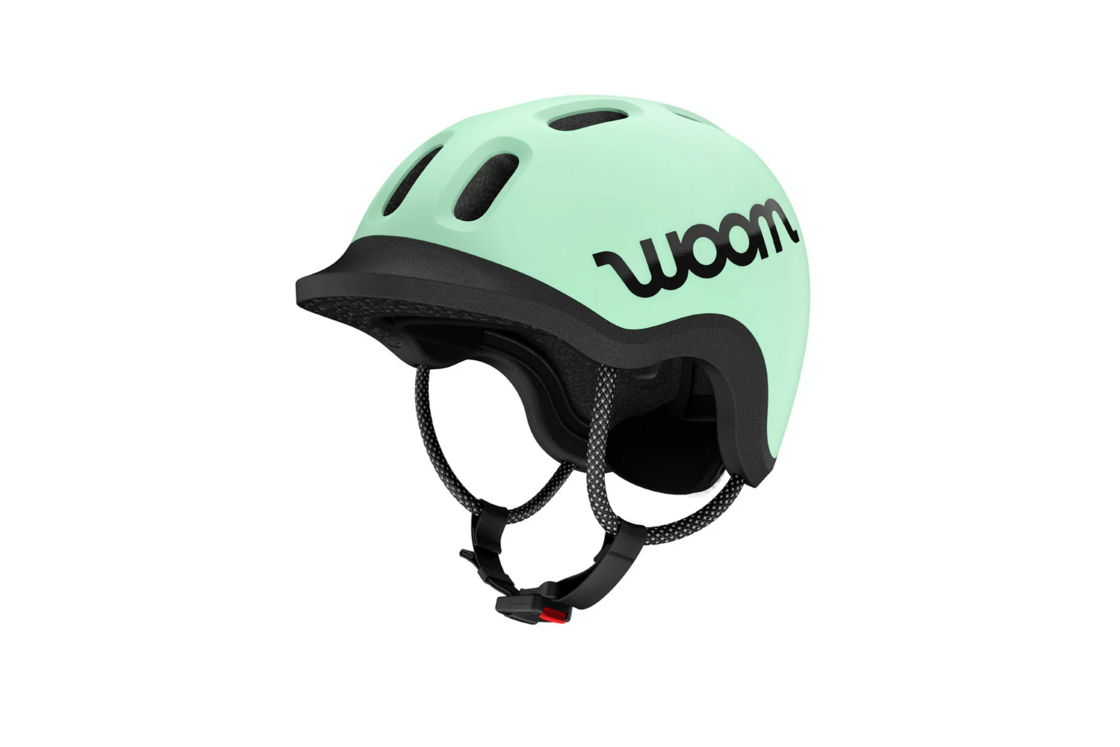 Dziecięcy kask rowerowy woom Ready Mint S (50-53)