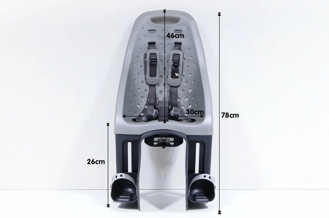 Fotelik rowerowy Yepp Maxi (na ramę) biały