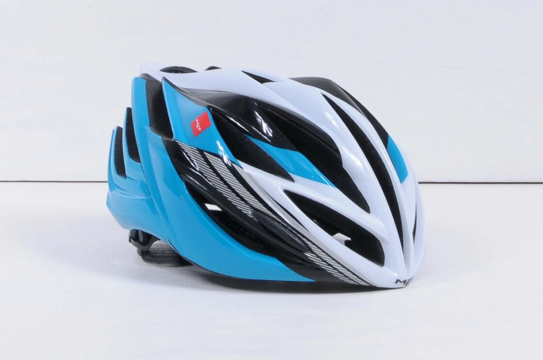 Kask MET Forte M Niebiesko-Czarno-Biały