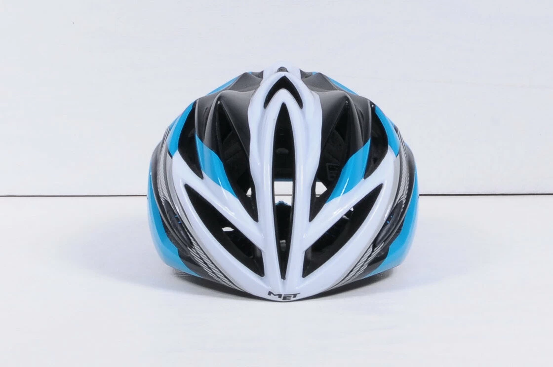 Kask MET Forte M Niebiesko-Czarno-Biały