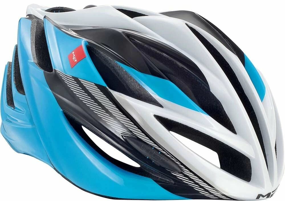 Kask MET Forte M Niebiesko-Czarno-Biały