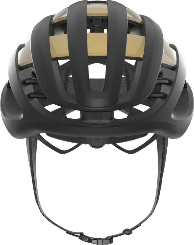 Kask rowerowy Abus AirBreaker Black Gold