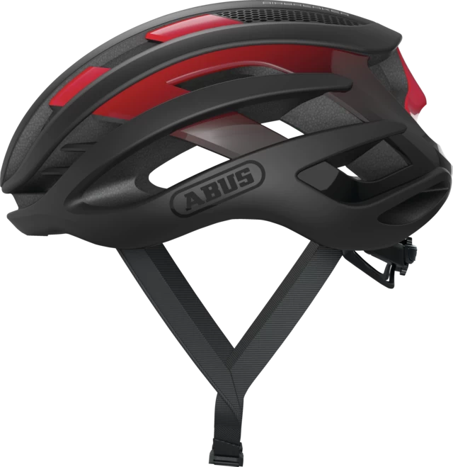 Kask rowerowy Abus AirBreaker Black Red