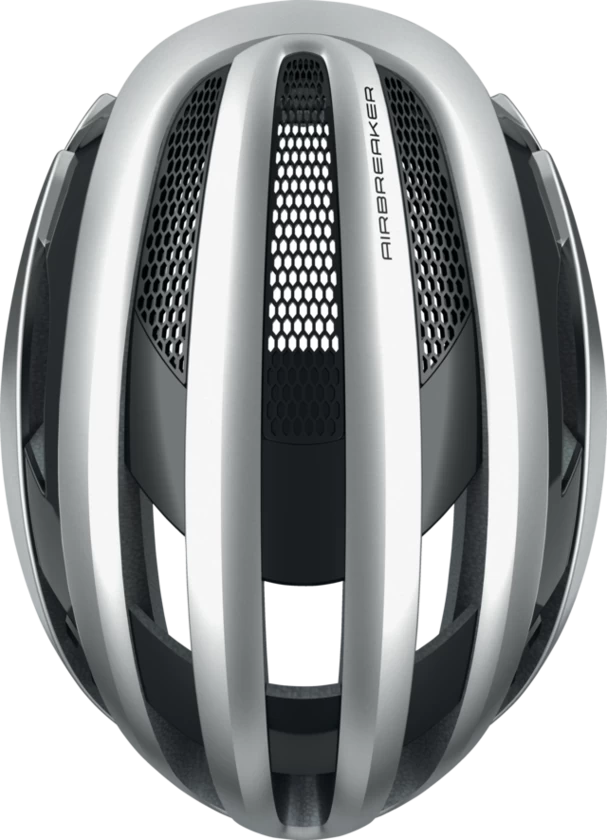 Kask rowerowy Abus AirBreaker Gleam Silver