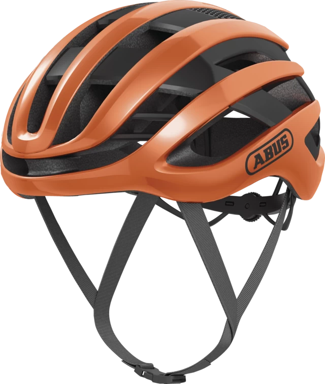 Kask rowerowy Abus AirBreaker Goldfish Orange