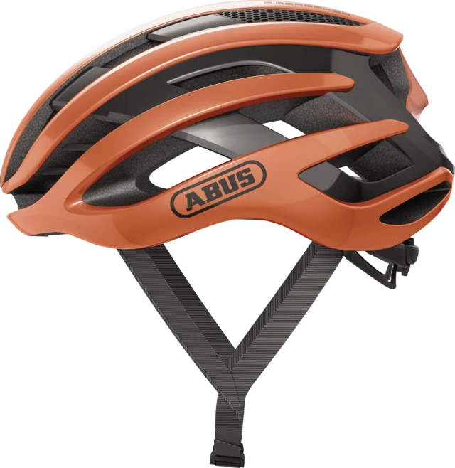 Kask rowerowy Abus AirBreaker Goldfish Orange