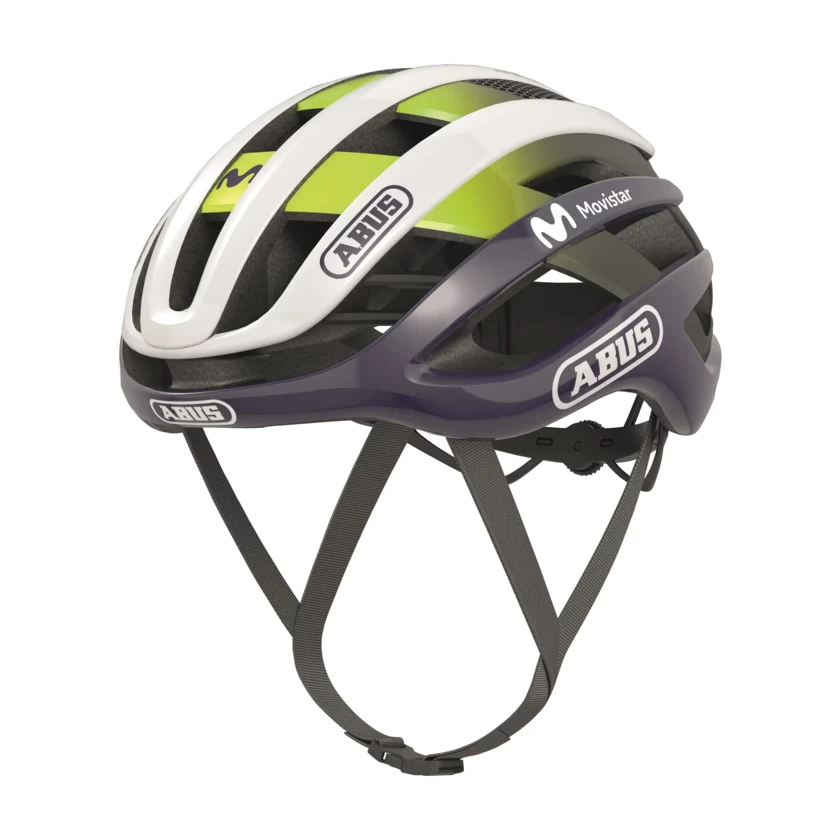 Kask rowerowy Abus AirBreaker Movistar Team 23