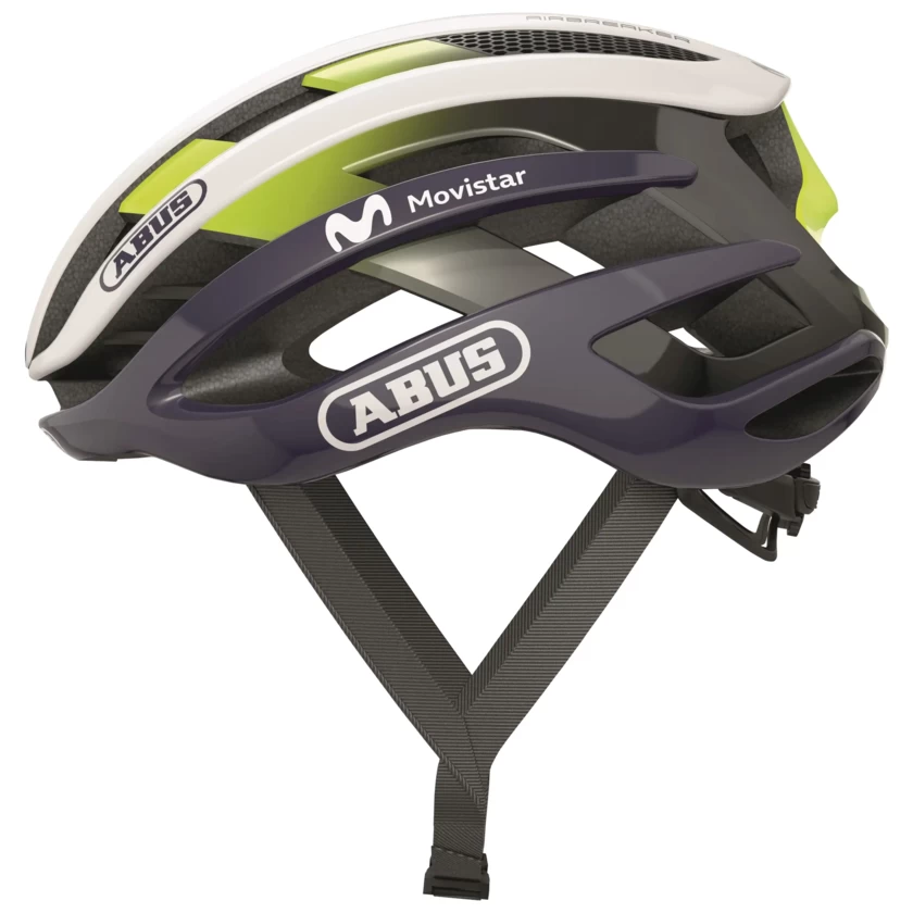 Kask rowerowy Abus AirBreaker Movistar Team 23