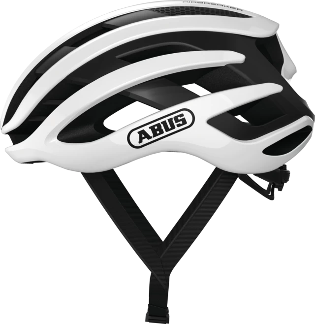 Kask rowerowy Abus AirBreaker Polar White