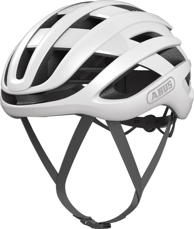 Kask rowerowy Abus AirBreaker Polar White Mat