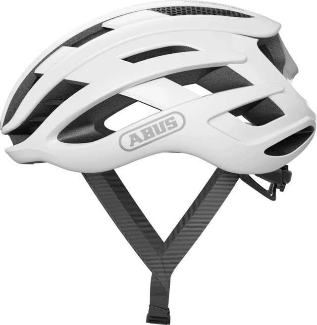 Kask rowerowy Abus AirBreaker Polar White Mat