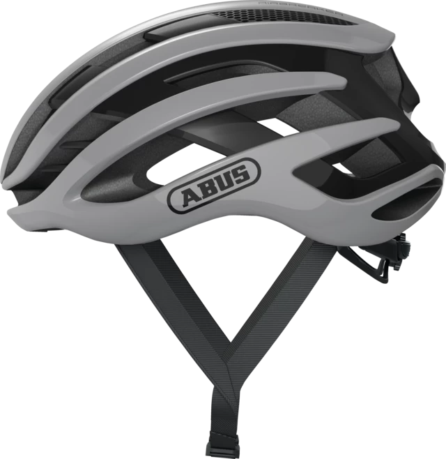 Kask rowerowy Abus AirBreaker Race Grey