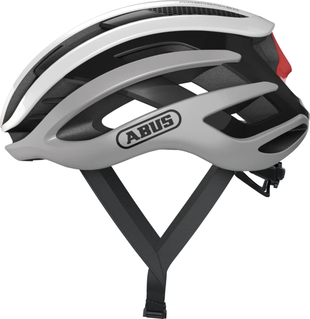 Kask rowerowy Abus AirBreaker Silver White