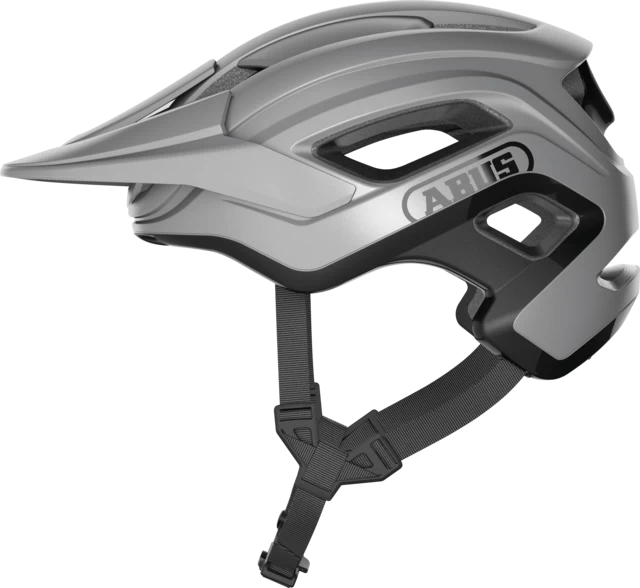 Kask rowerowy Abus CliffHanger Gleam Silver