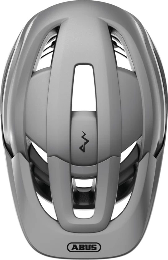 Kask rowerowy Abus CliffHanger Gleam Silver