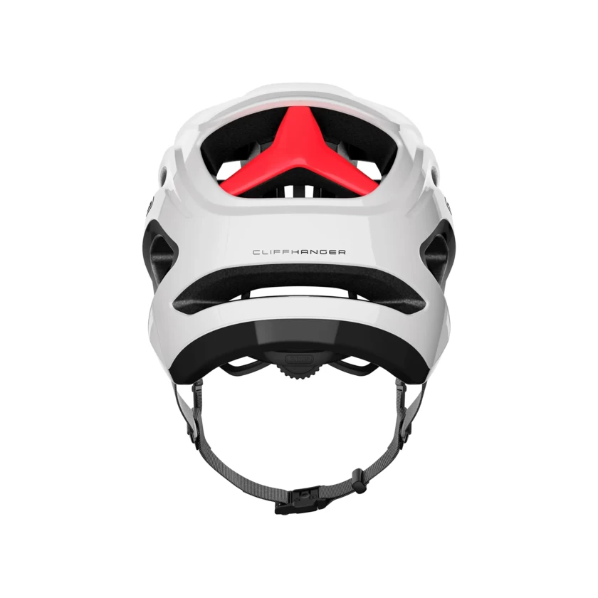 Kask rowerowy Abus CliffHanger QUIN Shiny White