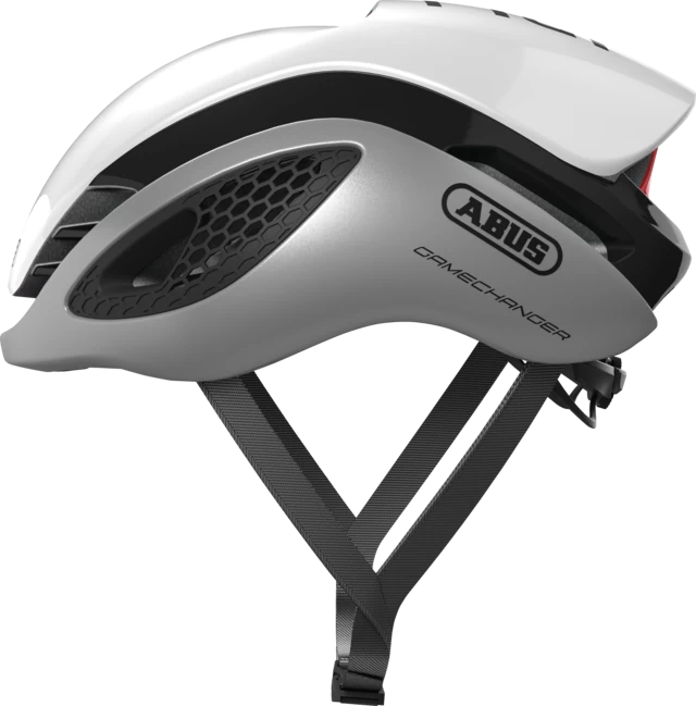 Kask rowerowy Abus GameChanger Silver White Rozmiar L: 59-62 cm