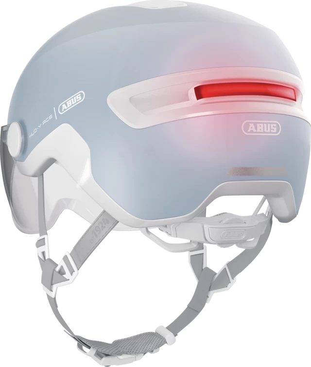 Kask rowerowy Abus HUD-Y ACE Pure Aqua