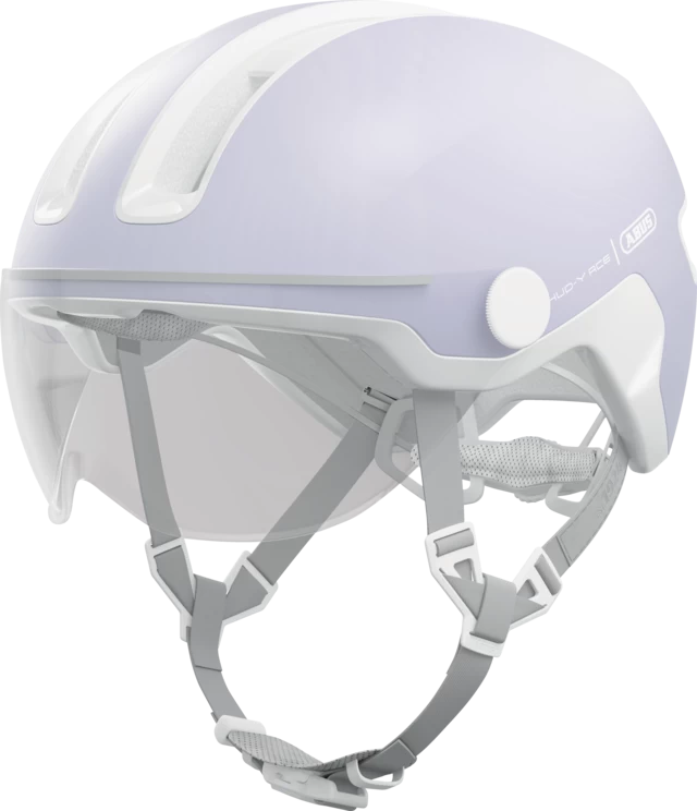 Kask rowerowy Abus HUD-Y ACE Pure Lavender